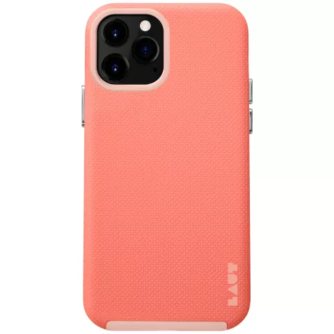 LAUT Shield kunststof hoesje geschikt voor iPhone 12 mini - oranje