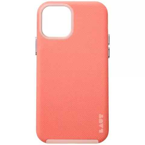 LAUT Shield kunststof hoesje geschikt voor iPhone 12 mini - oranje