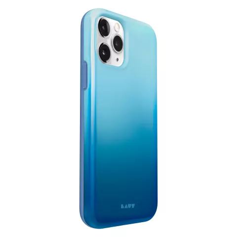 LAUT Huex kunststof hoesje geschikt voor iPhone 12 en iPhone 12 Pro - blauw