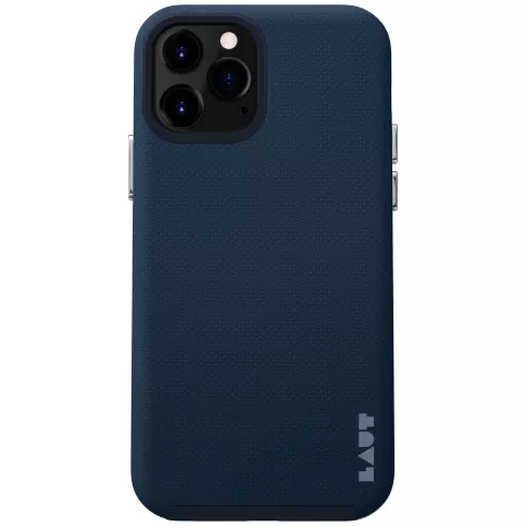 LAUT Shield kunststof hoesje geschikt voor iPhone 12 mini - donkerblauw