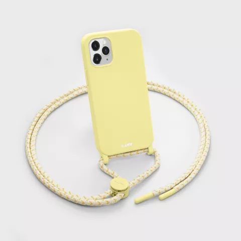 LAUT Pastels kunststof hoesje voor iPhone 12 mini - geel