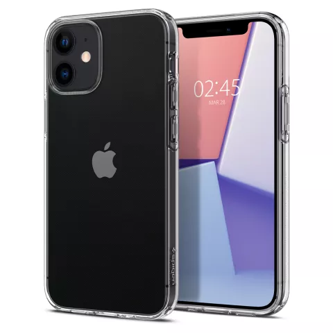 Spigen Liquid Crystal Air Cushion Technology hoesje geschikt voor iPhone 12 mini - transparant