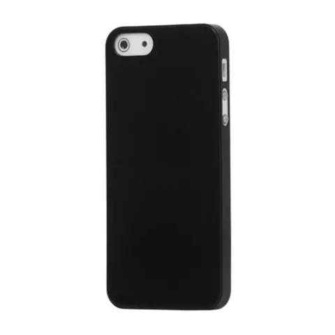 Stevige, zwarte hardcase iPhone 5/5s en SE 2016 Zwart hoesje cover