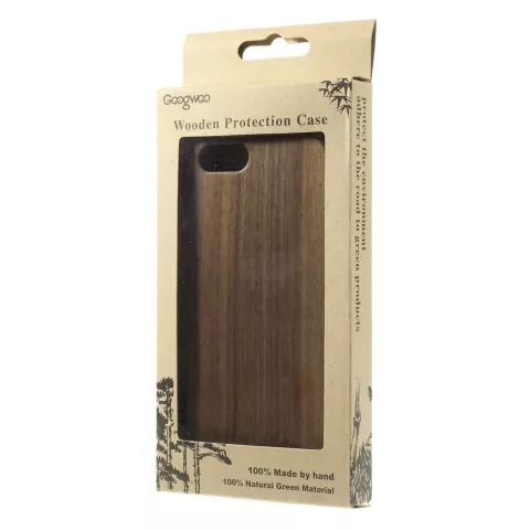 Houten Walnoot Hoesje iPhone 6 6s Wood Origineel handgemaakt