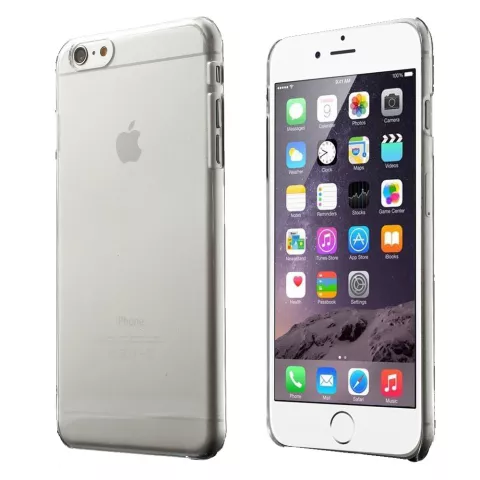Doorzichtig transparant hoesje iPhone 6 / 6s doorzichtige Hard case cover