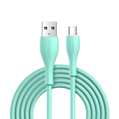 Joyroom kabel USB-A naar USB-C oplader oplaadkabel QC - Mintgroen