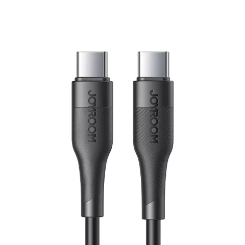 Joyroom USB-C oplaadkabel fast charging kabel 60W PD QC oplader - Zwart