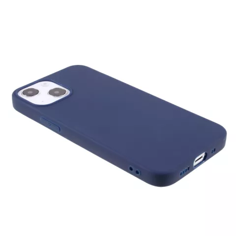 Slim TPU hoesje voor iPhone 13 - blauw