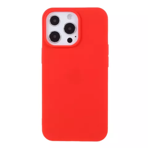 Slim TPU hoesje voor iPhone 13 Pro Max - rood