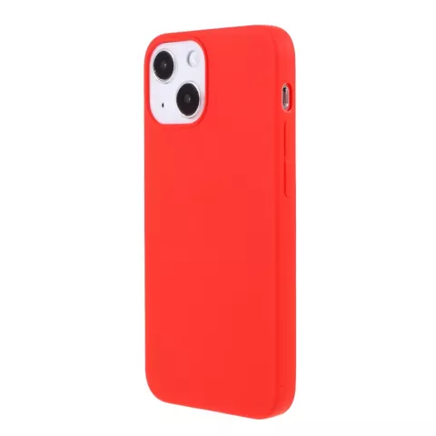 Slim TPU hoesje voor iPhone 13 mini - rood