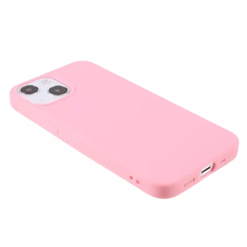 Slim TPU hoesje voor iPhone 13 mini - roze