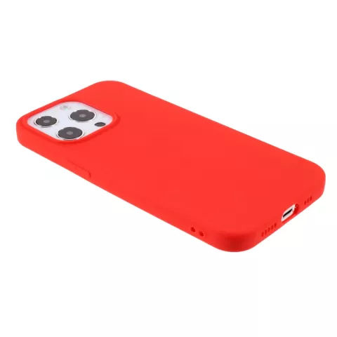 Slim TPU hoesje voor iPhone 13 Pro - rood