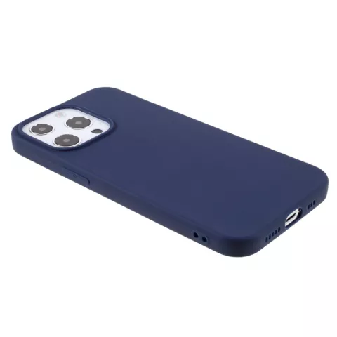 Slim TPU hoesje geschikt voor iPhone 13 Pro - blauw