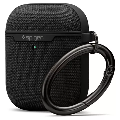 Spigen Urban Fit fabric hoesje geschikt voor AirPods 1 en 2 - zwart
