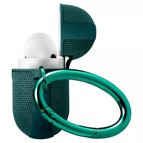 Spigen Urban Fit fabric hoesje geschikt voor AirPods Pro - groen
