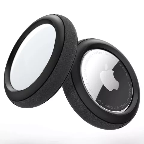 Spigen Silicone Fit siliconen hoesje voor Apple AirTag - zwart