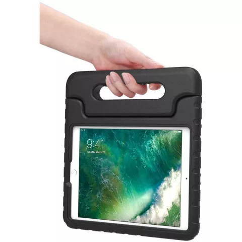 Just in Case Kids Case Stand EVA hoes geschikt voor iPad Air 1 &amp; iPad Air 2 - zwart