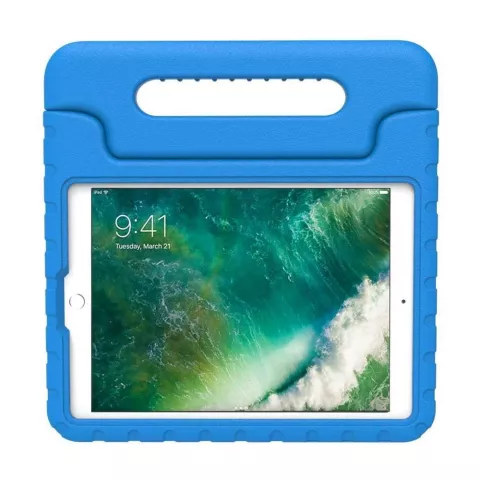 Just in Case Kids Case Stand EVA hoes voor iPad Air 1 &amp; iPad Air 2 - blauw