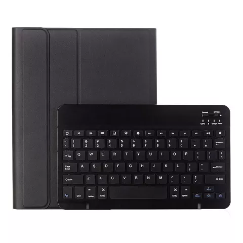Just in Case Premium Bluetooth Keyboard QWERTY kunstleer hoes voor iPad Air 3 10.5 (2019) - zwart