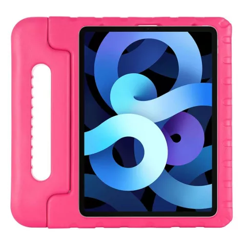 Just in Case Kids Case Stand EVA beschermhoes voor iPad Air 4 10.9 2020 &amp; iPad Air 5 2022 - roze