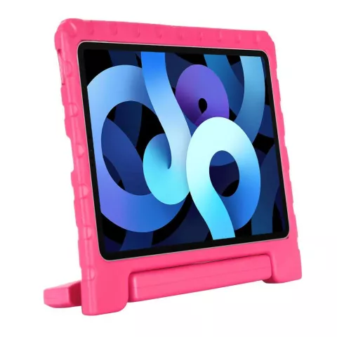 Just in Case Kids Case Stand EVA beschermhoes voor iPad Air 4 10.9 2020 &amp; iPad Air 5 2022 - roze