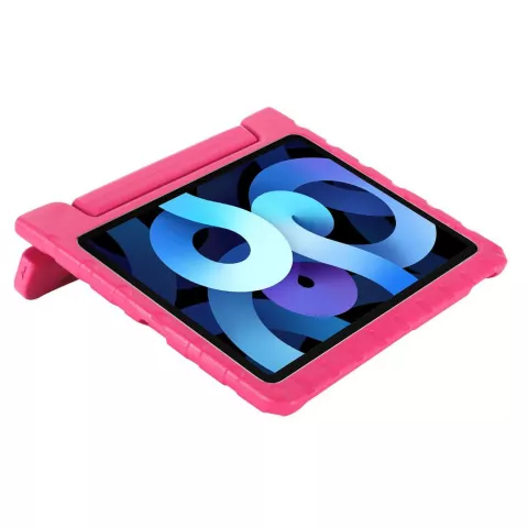 Just in Case Kids Case Stand EVA beschermhoes voor iPad Air 4 10.9 2020 &amp; iPad Air 5 2022 - roze