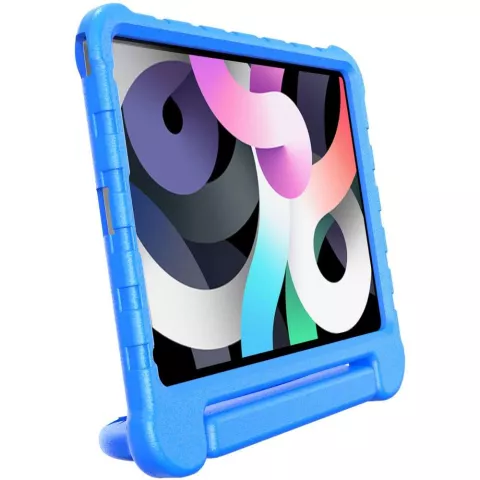 Just in Case Kids Case Stand EVA hoes voor iPad Air 4 10.9 2020 &amp; iPad Air 5 2022 - blauw