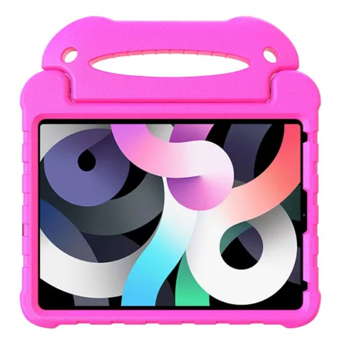 Just in Case Kids Case Stand EVA hoes voor iPad Air 4 10.9 2020 &amp; iPad Air 5 2022 - roze