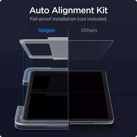 Spigen Glass + Frame screenprotector geschikt voor iPad Air 4 10.9 2020 &amp; iPad Air 5 2022 &amp; iPad Pro 11 2018 2020 2021