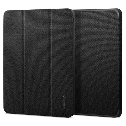 Spigen Urban Fit kunstleer hoes geschikt voor iPad Pro 11 (2018 2020 2021 2022) - zwart
