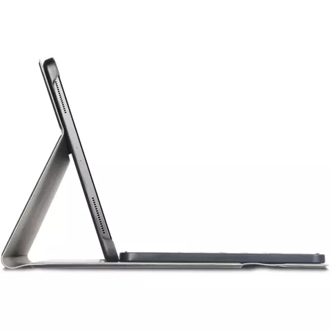 Just in Case Slimline Bluetooth Keyboard kunstleer hoes voor iPad Pro 12.9 (2020) - zwart