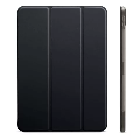 ESR Rebound TPU en kunstleer hoes geschikt voor iPad Pro 12.9 (2021 2022) - zwart