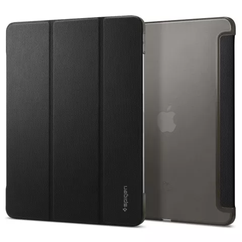 Spigen Liquid Air Folio kunstleer hoes voor iPad Pro 12.9 (2021 2022) - zwart