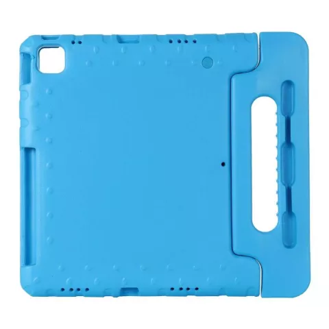 Just in Case Kids Case Stand EVA hoes voor iPad Pro 12.9 (2018 2020 2021 2022) - blauw