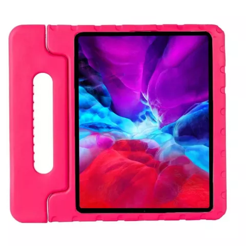 Just in Case Kids Case Stand EVA hoes geschikt voor iPad Pro 12.9 (2018 2020 2021 2022) - roze