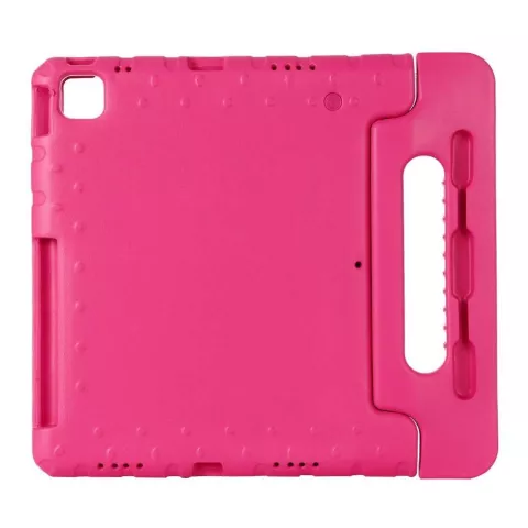 Just in Case Kids Case Stand EVA hoes voor iPad Pro 12.9 (2018 2020 2021 2022) - roze