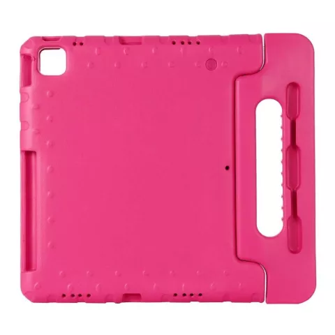 Just in Case Kids Case Stand EVA hoes geschikt voor iPad Pro 12.9 (2018 2020 2021 2022) - roze