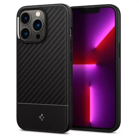 Spigen Core Armor TPU met Air Cushion hoesje voor iPhone 13 Pro Max - zwart