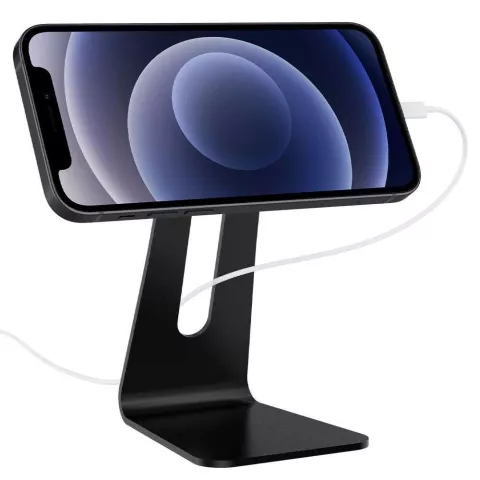 Spigen iPhone Magnetische stand OneTap Bureau Standaard (Zwart)