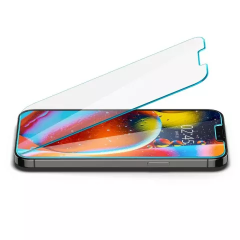 Spigen Glas tR Slim screenprotector geschikt voor iPhone 13 en iPhone 13 Pro - transparant