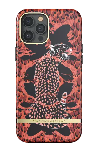 Richmond &amp; Finch Amber Cheetah stevig een jachtluipaard hoesje voor iPhone 12 Pro Max - oranje