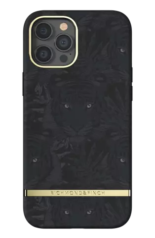 Richmond &amp; Finch Black Tiger stevig tijgers hoesje voor iPhone 12 Pro Max - zwart