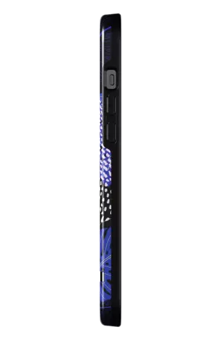 Richmond &amp; Finch Blue Cheetah stevig bladeren jachtluipaarden hoesje voor iPhone 12 Pro Max - blauw