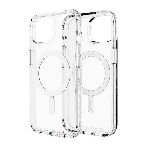Gear4 Crystal Palace Snap D3O hoesje geschikt voor iPhone 13 - transparant