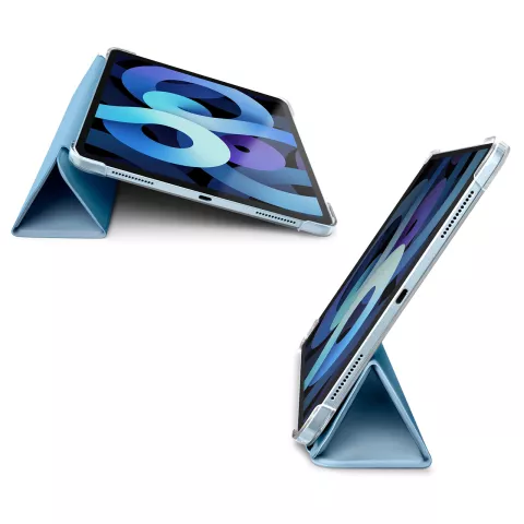 Laut Huex hoes geschikt voor iPad Air 4 10.9 2020 &amp; iPad Air 5 2022 with Pencil Holder - blauw