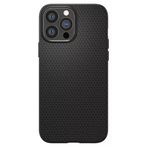 Spigen Liquid Air TPU met Air Cushion hoesje geschikt voor iPhone 13 Pro - zwart