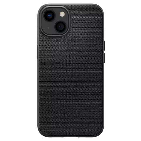 Spigen Liquid Air TPU met Air Cushion hoesje geschikt voor iPhone 13 - zwart