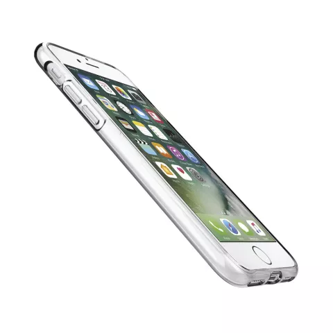 Spigen Liquid Crystal TPU Air Cushion hoesje geschikt voor iPhone 7 8 en iPhone SE 2020 SE 2022 - transparant