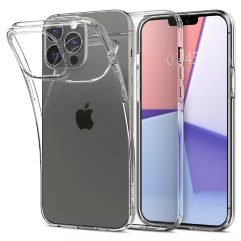 Spigen Liquid Crystal TPU met Air Cushion hoesje voor iPhone 13 Pro - transparant