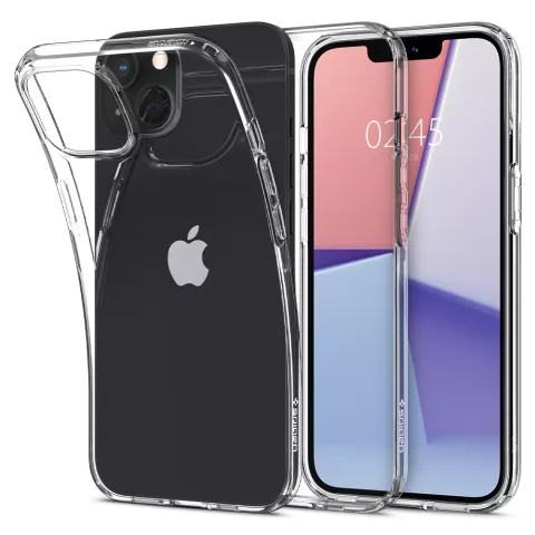 Spigen Liquid Crystal TPU met Air Cushion hoesje geschikt voor iPhone 13 mini - transparant